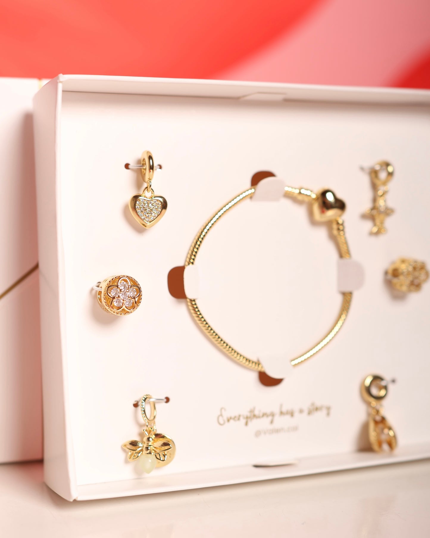 Caja pandora y charms