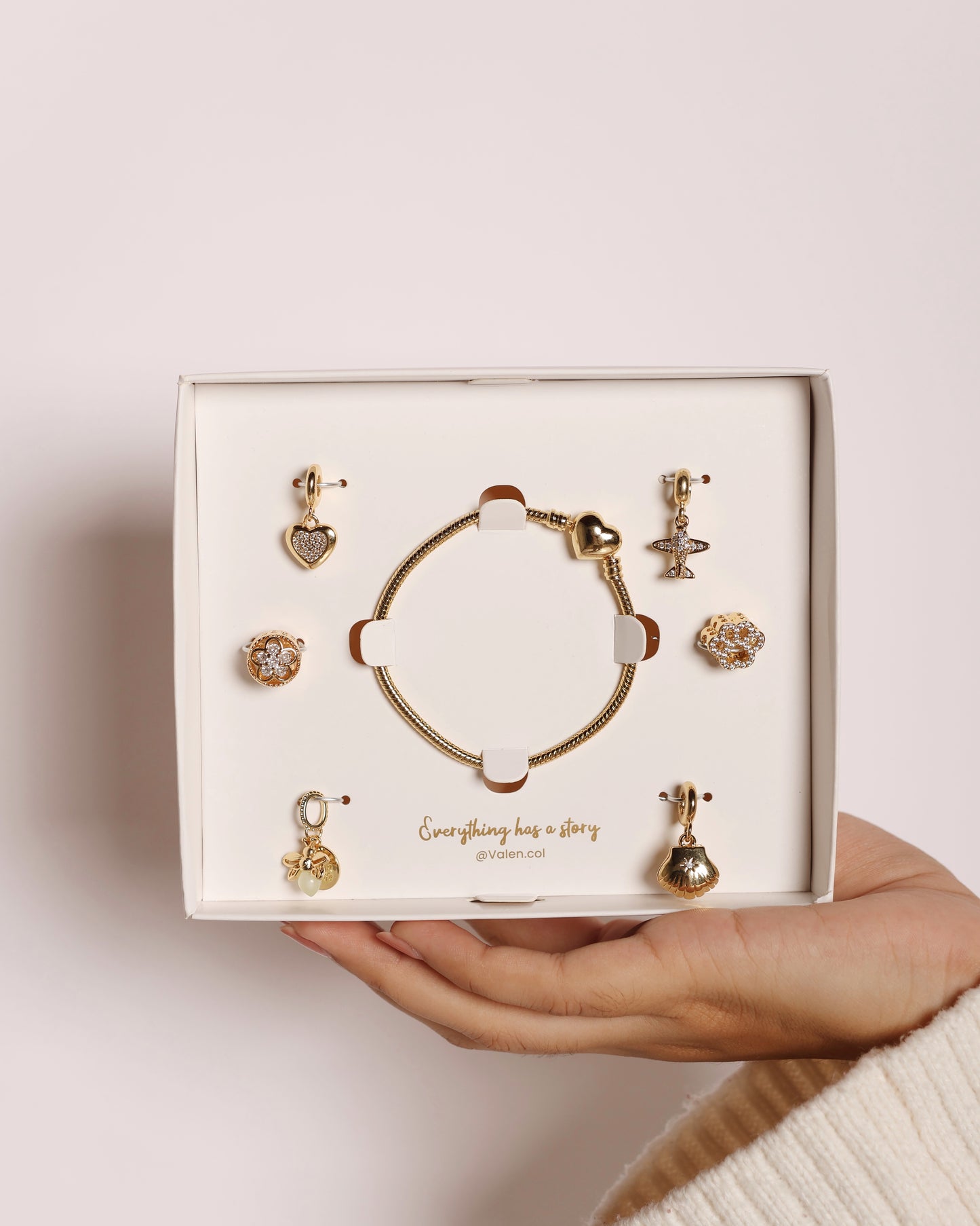 Caja pandora y charms