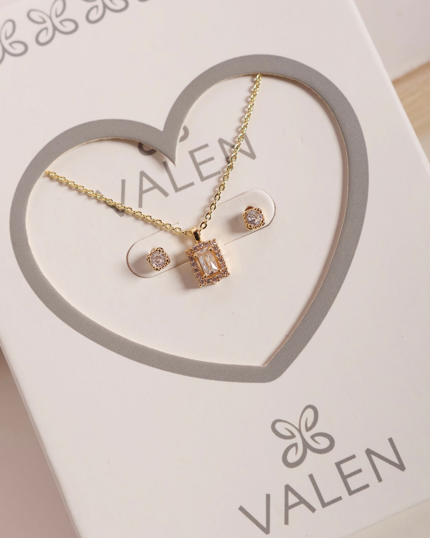 Set cuadrado diamante