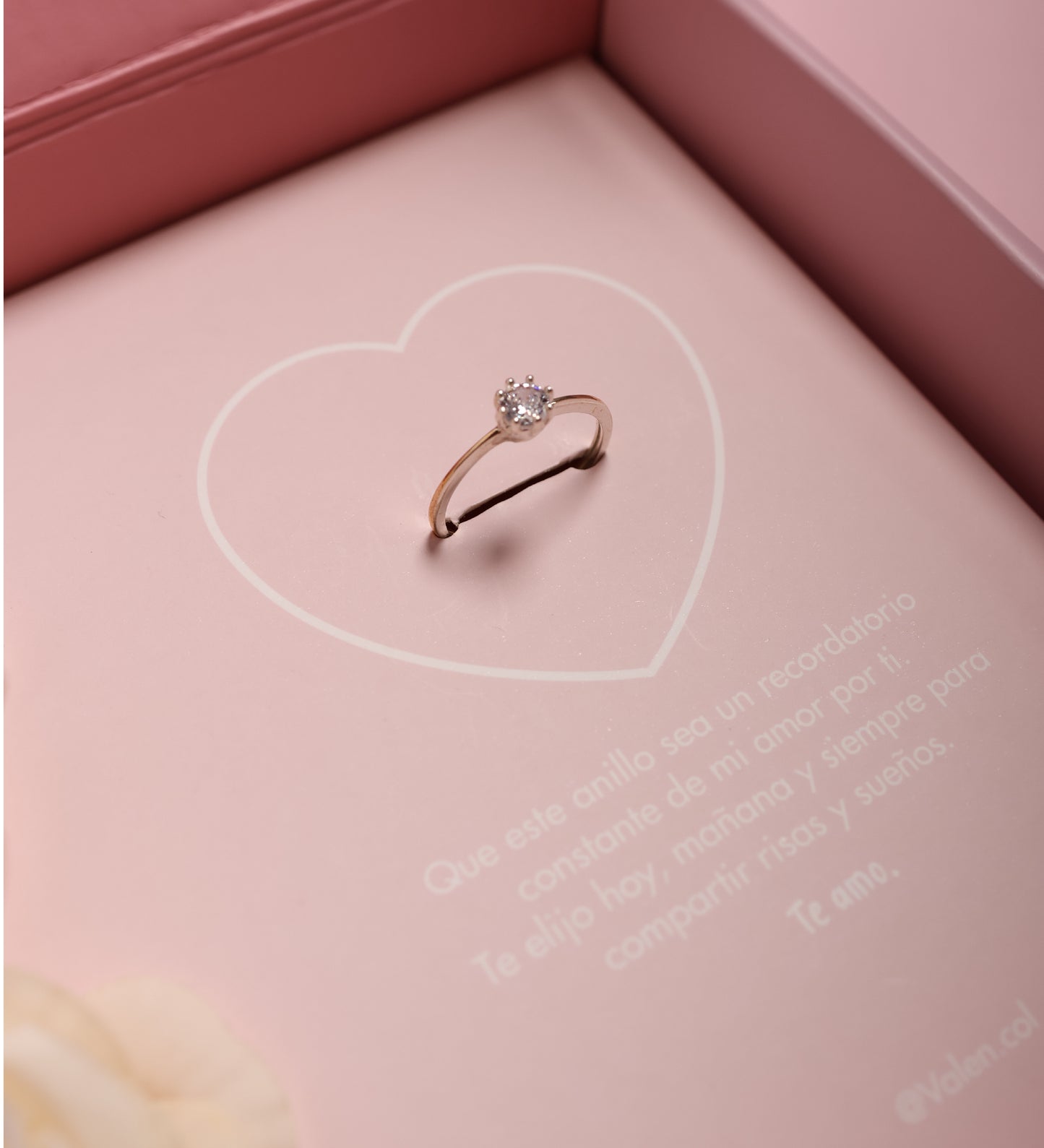 Anillo amor - plata ley 925