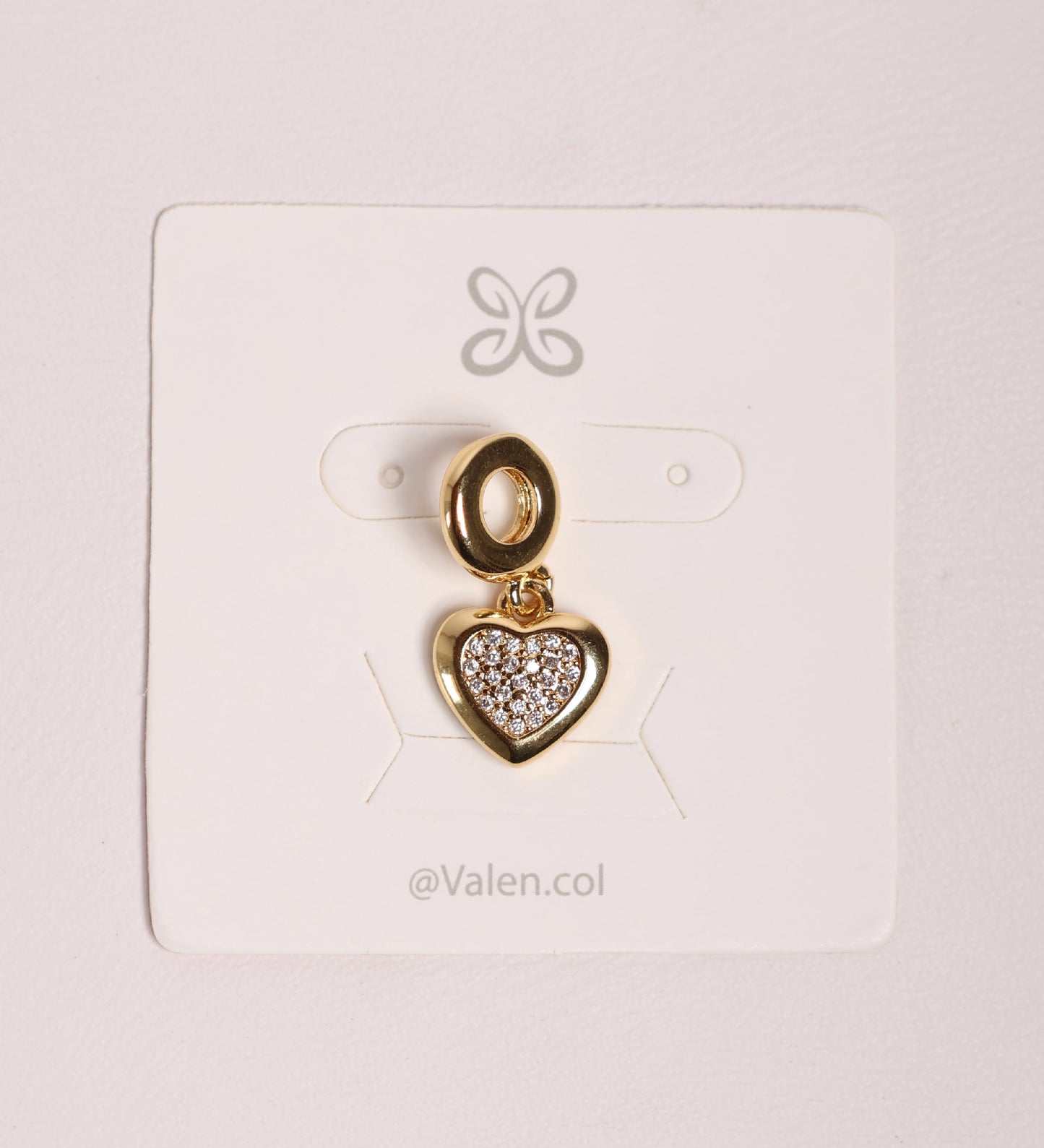 Charm colgante corazón