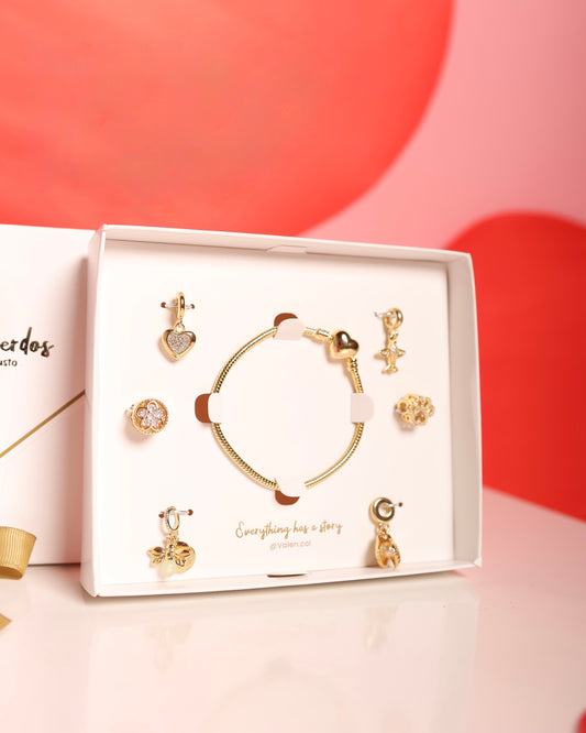 Caja pandora y charms