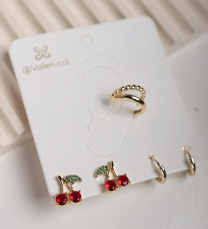 Set trío cereza
