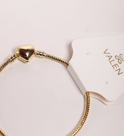 Pulsera pandora dorada