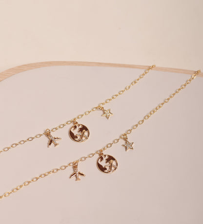 Collar viaje multicharm