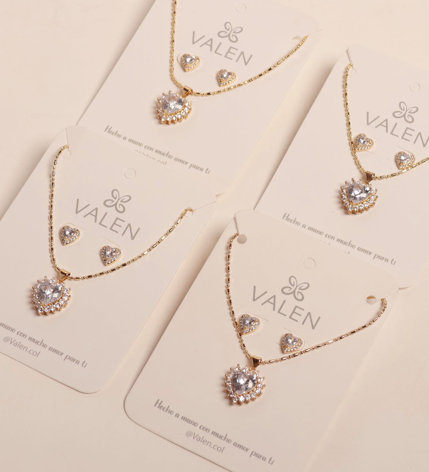 Set corazón