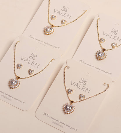 Set corazón