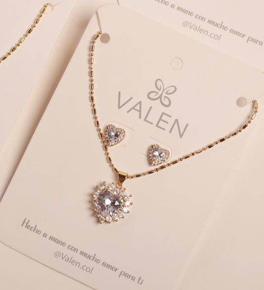 Set corazón